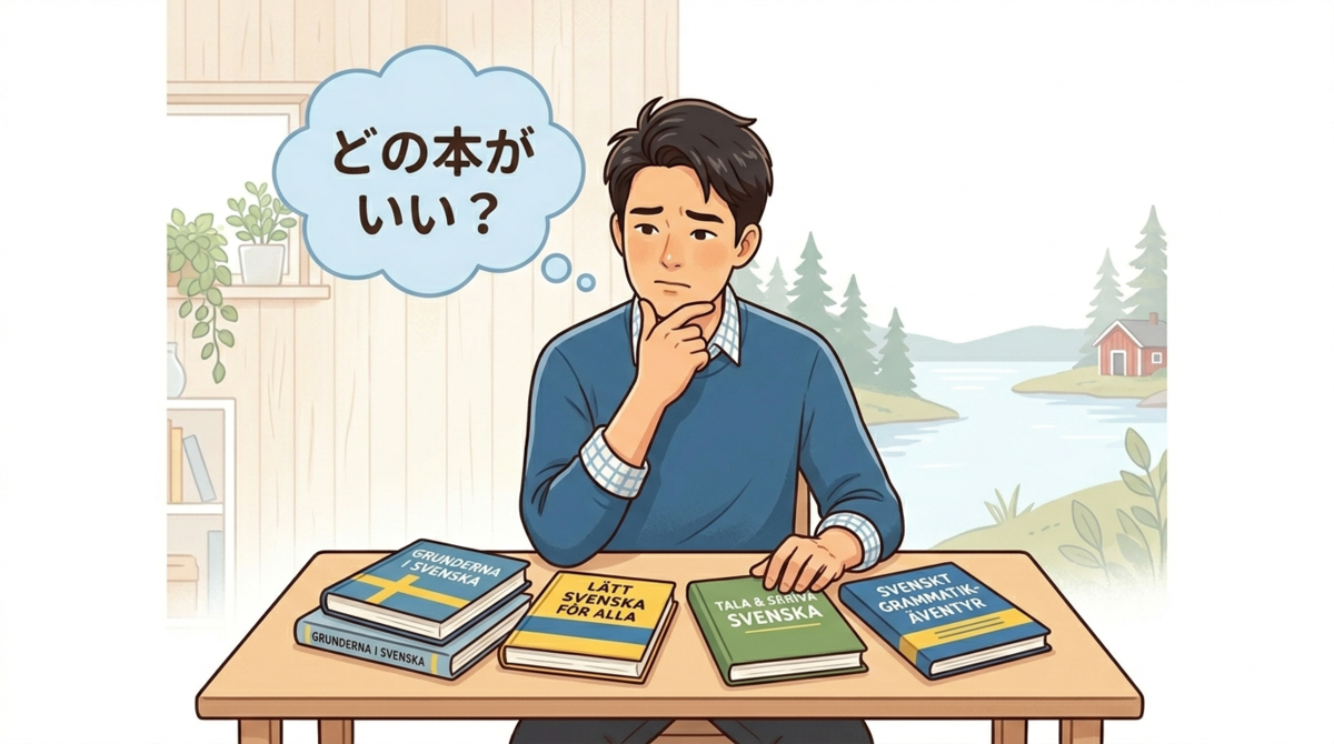 スウェーデン語の参考書おすすめ4選｜レベル別に分かりやすく紹介