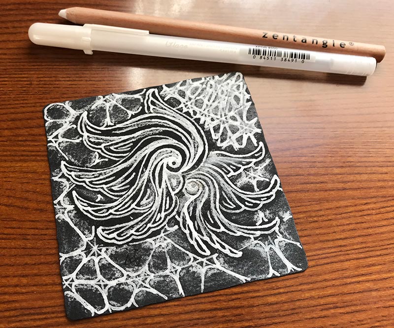 ゼンタングル ブラックタイルでdrawingsに挑戦 M S Graffiti ミミの楽描き帖 ゼンタングル ブラックタイルでdrawingsに挑戦 M S Graffiti ミミの楽描き帖