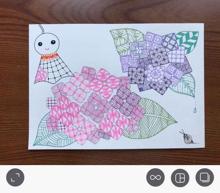 Instagram インスタグラム で長方形の画像を投稿したい M S Graffiti ミミの楽描き帖