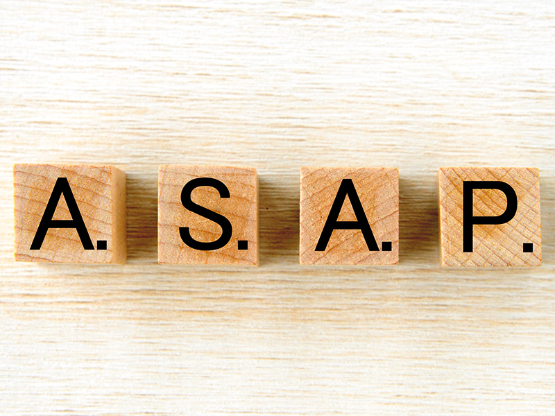 週末英語 122 なる早で は Asap だけどちょっと圧があるので目上の人には使わない方がいいよ てふてふさんぽ