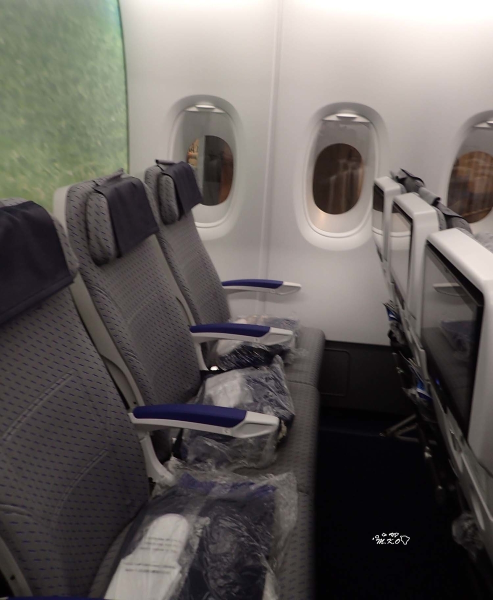 ANA A380 フライングホヌ 後ろに思いっきり倒せるエコノミー 2020年2月
