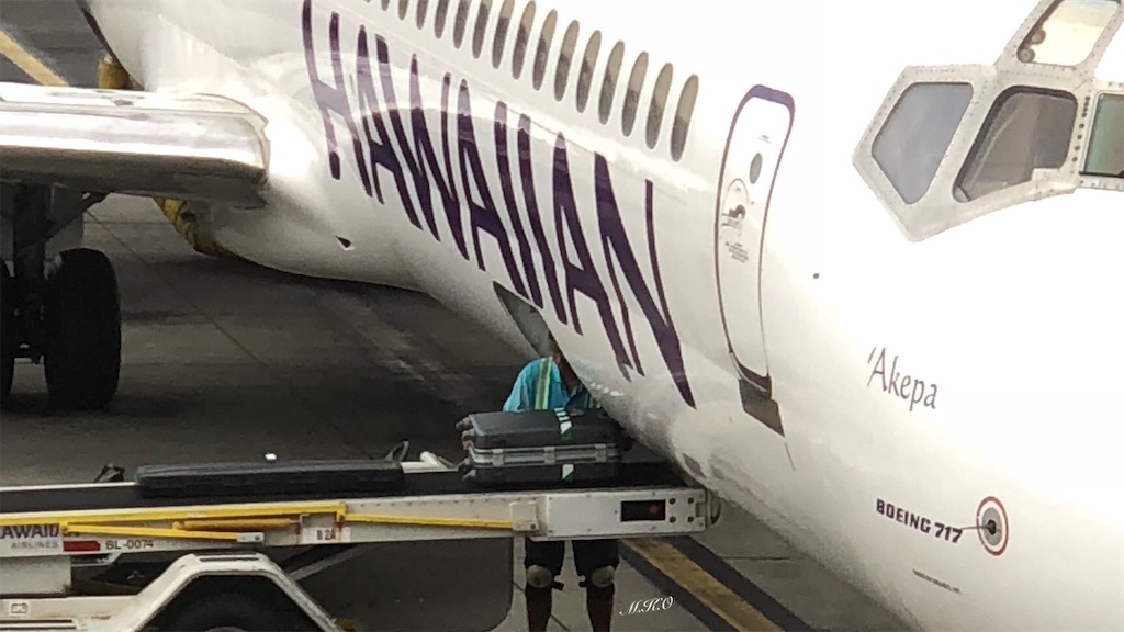 ハワイアン航空B717 ホノルル空港からハワイ島コナ空港搭乗記【2017年