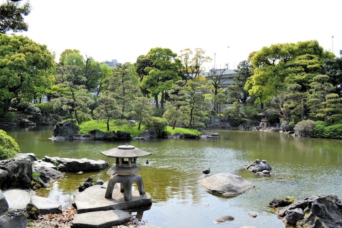 旧安田庭園 訪問編 まだ知らぬ 日本を訪ねて