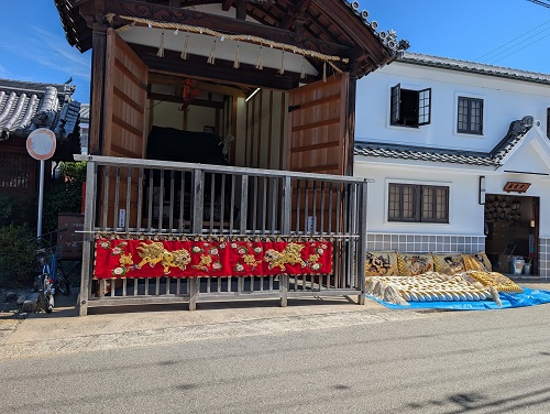 屋台衣裳の虫干し - あの瞬間！俺たちは若かった！！