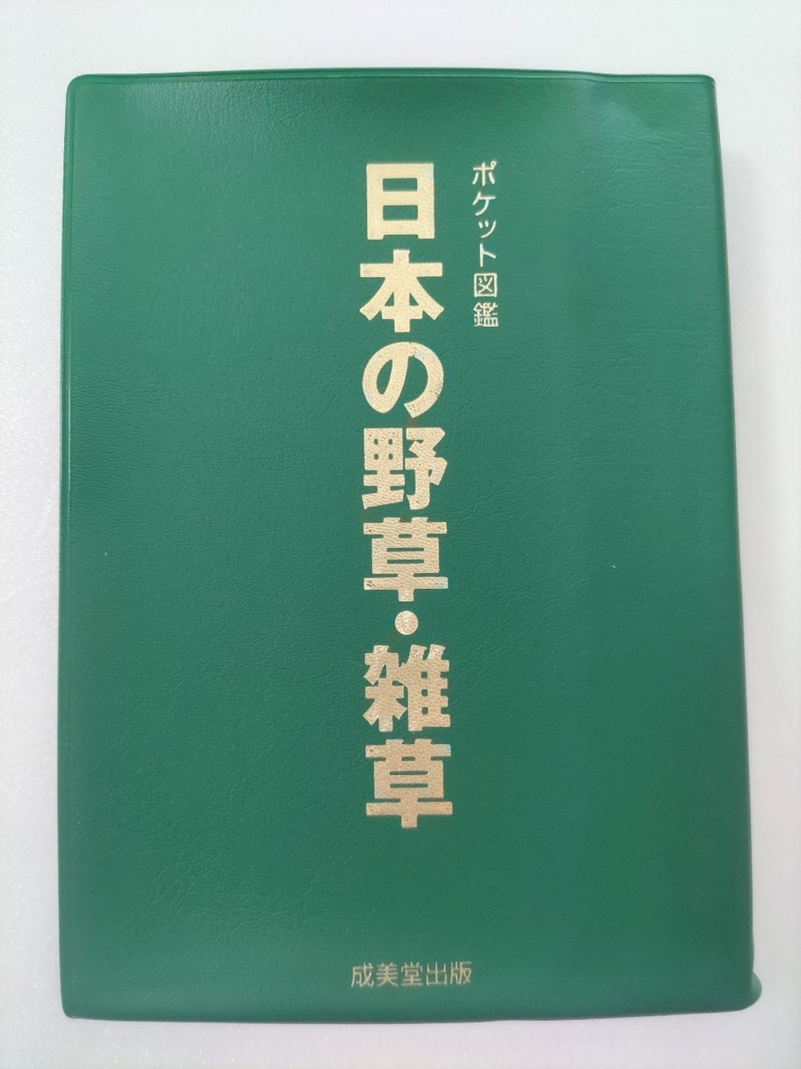 ポケット図鑑 日本の野草・雑草 成美堂出版 - 鴨川もるもー
