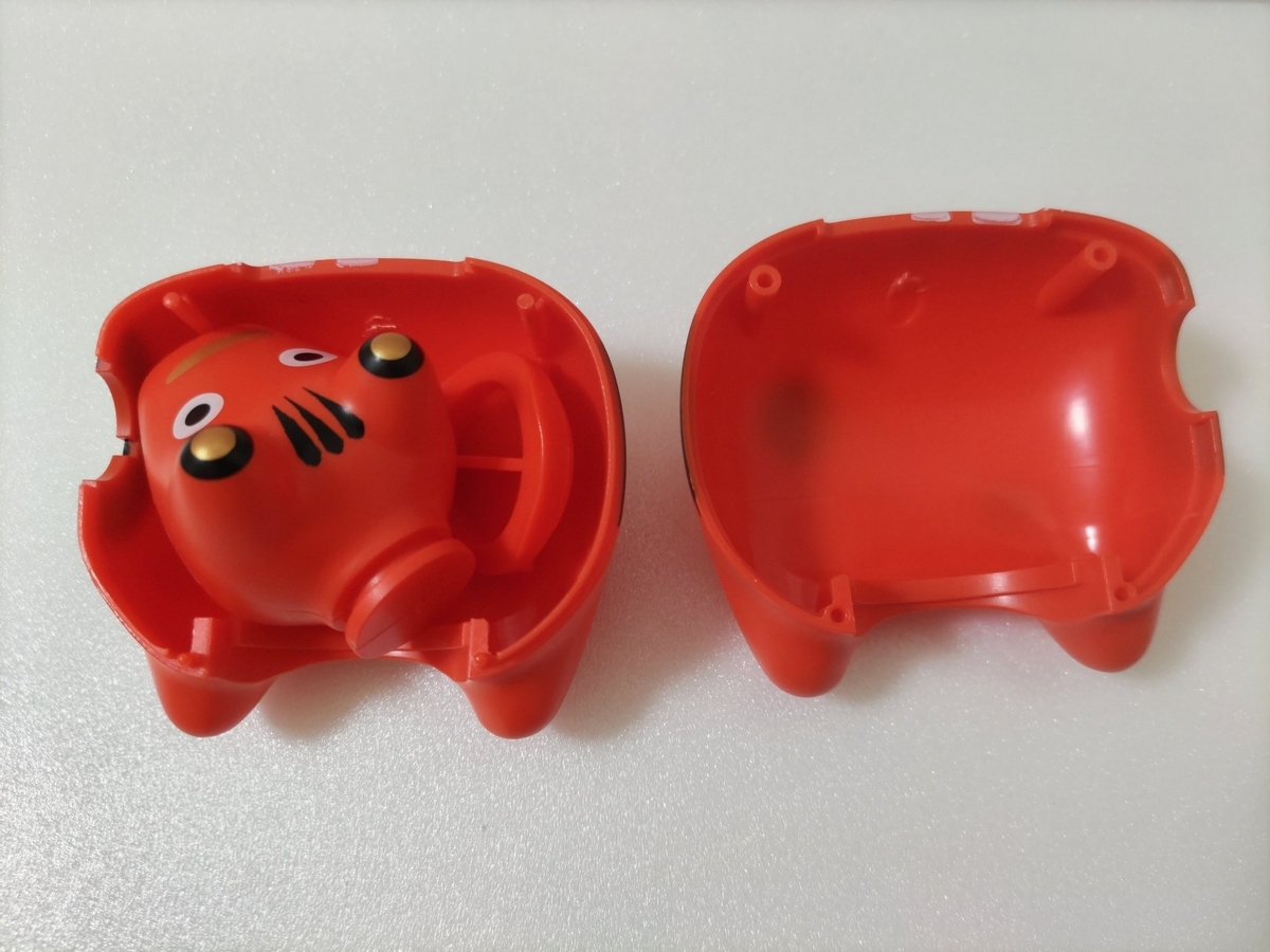 赤べこ ガチャ 貯金箱 赤べこ ガチャ（べこの貯金箱２）を