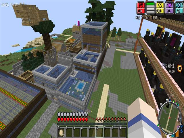 Minecraft Aoa たいした拠点でもないのに作り直してグッタリ 17 10 16 M340 S Blog Minecraft