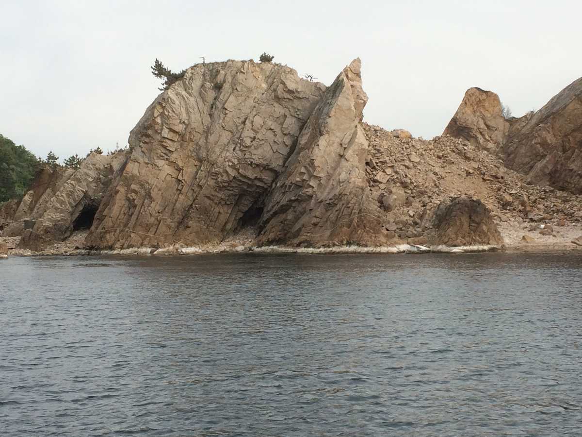 豊浦海岸「山陰の松島」遊覧船