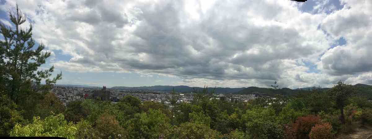 船岡山からの眺め