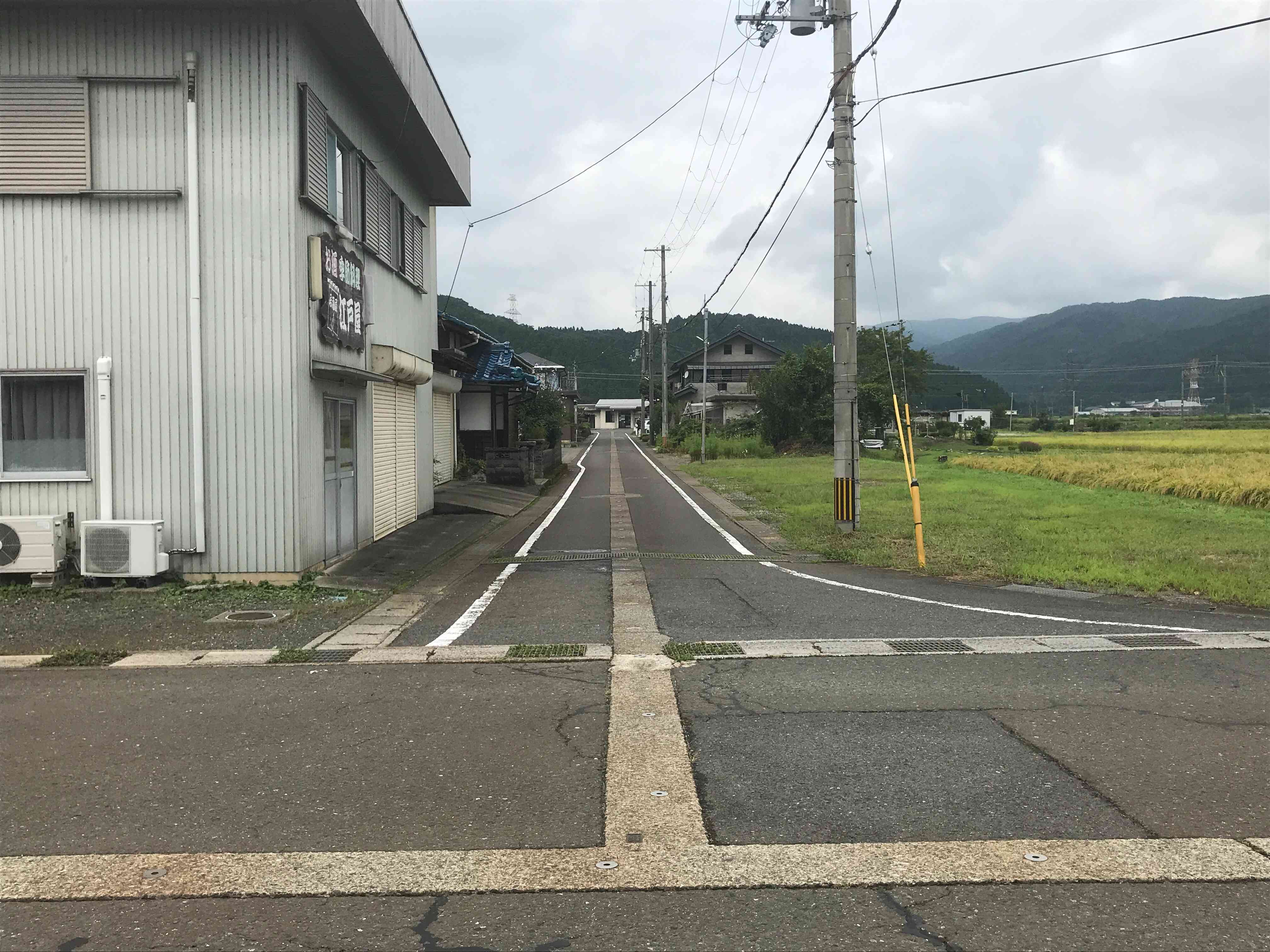 余呉駅　西浅井余呉線から