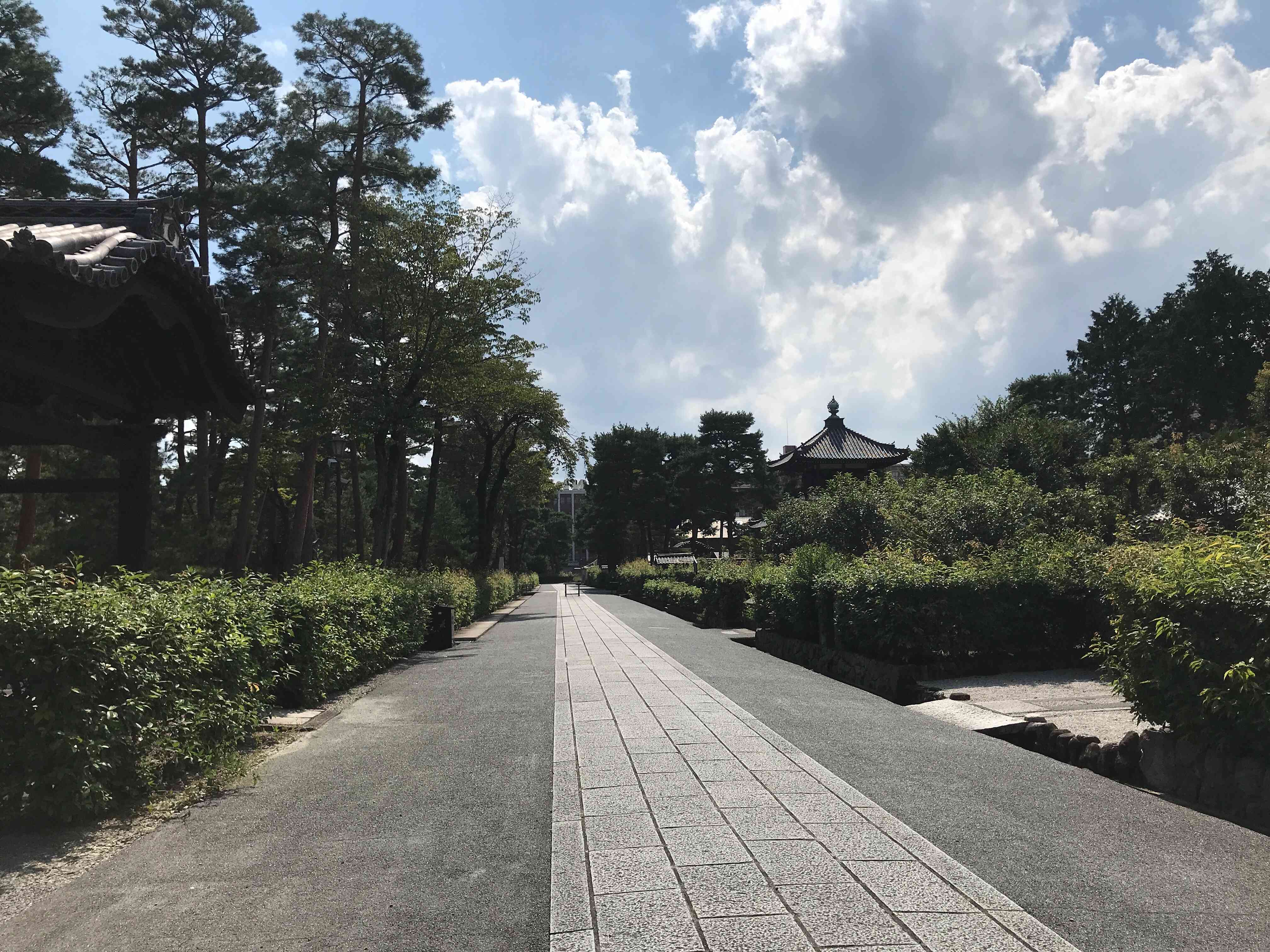 相国寺　七重の塔があったと思わる場所