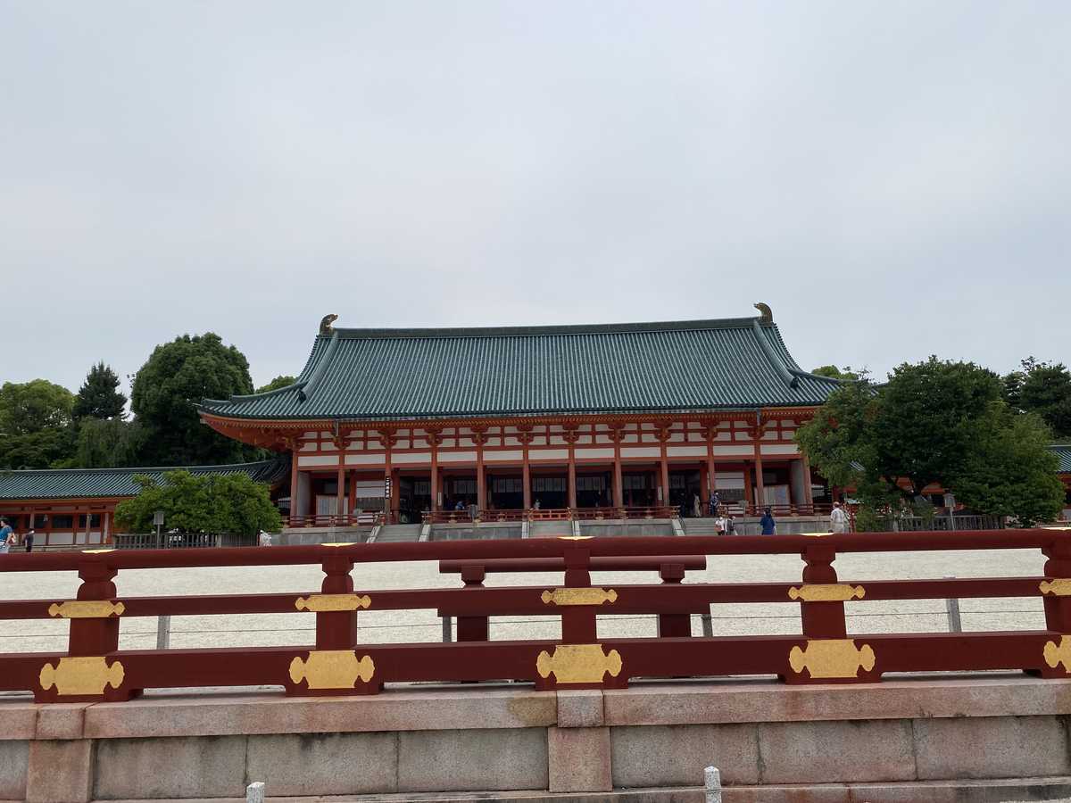 平安神宮　外拝殿