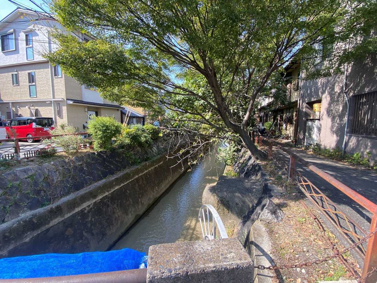 地蔵本橋より高野川側