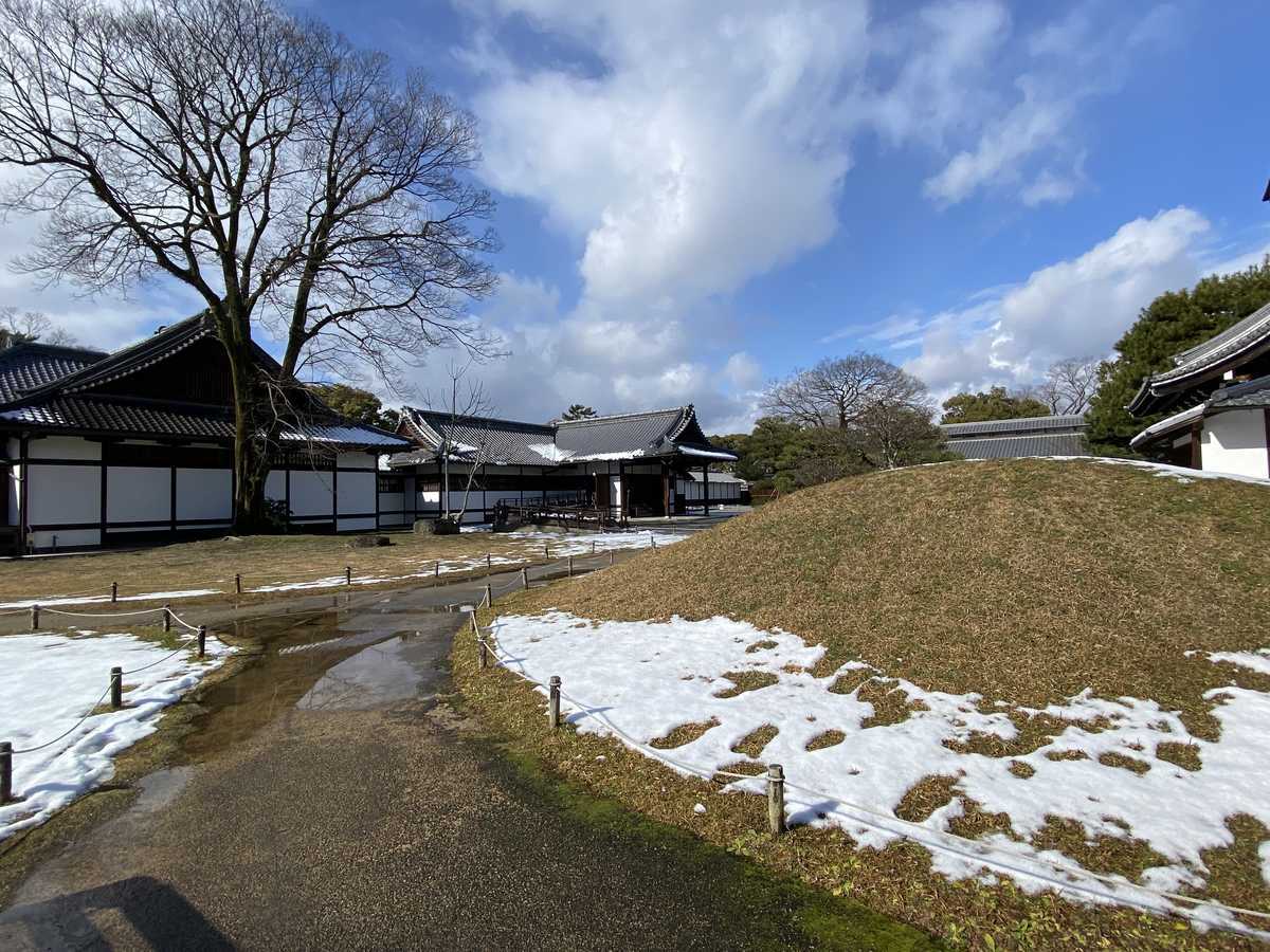 京都御苑　閑院宮邸跡　庭