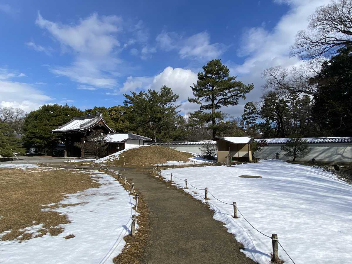 京都御苑　閑院宮邸跡　庭