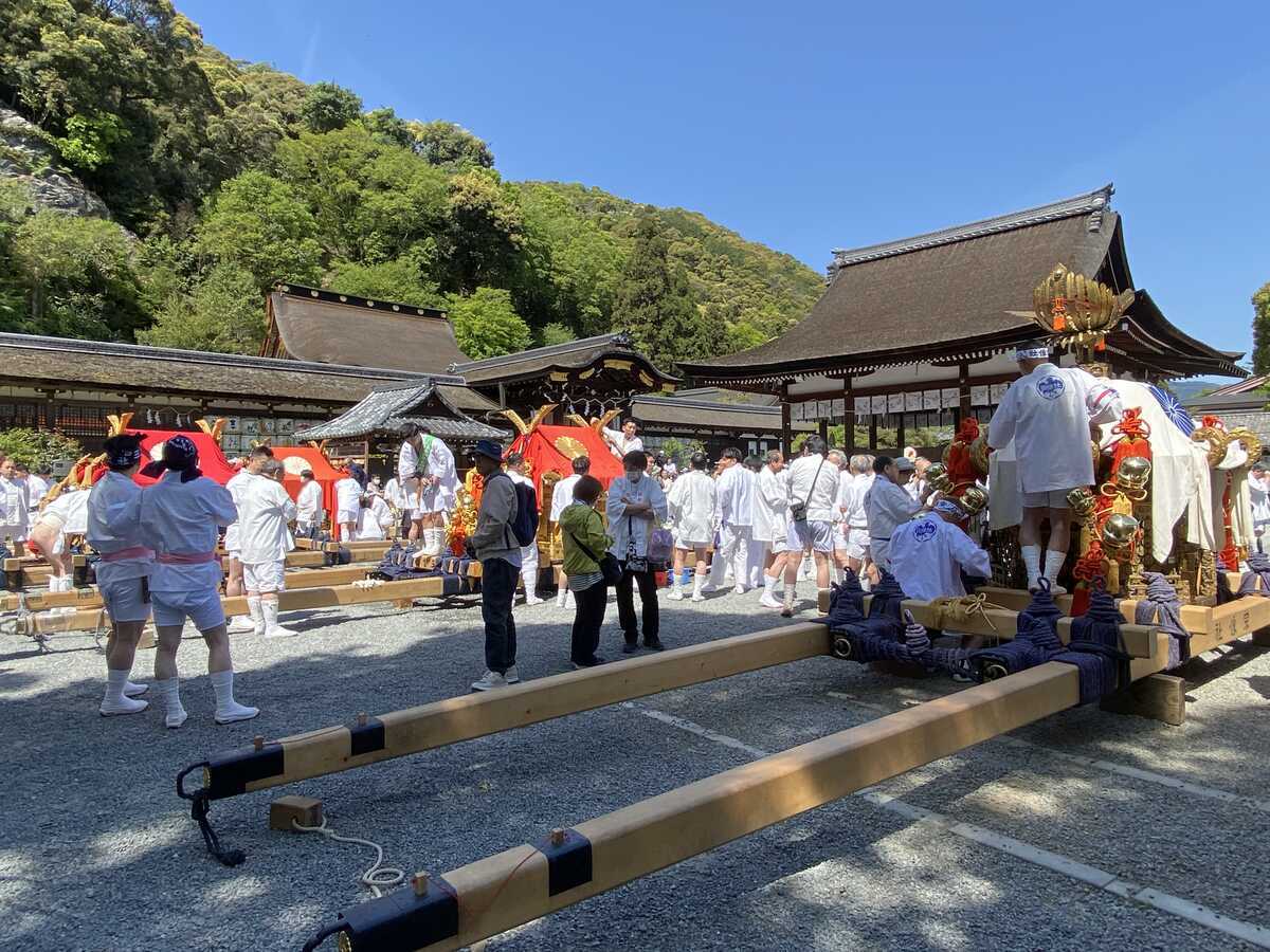 松尾祭・神幸祭り（おいで）神輿