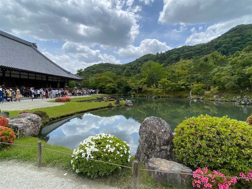 天龍寺 後醍醐天皇・足利家のゆかりのお寺。元亀山殿があった