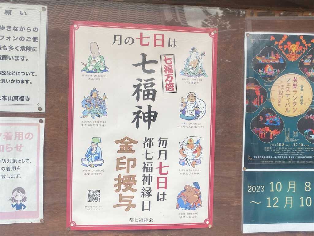 黄檗山萬福寺　都七福神めぐり