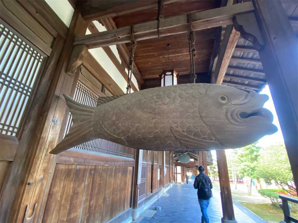 黄檗山萬福寺　斎堂　開梆（かいぱん）