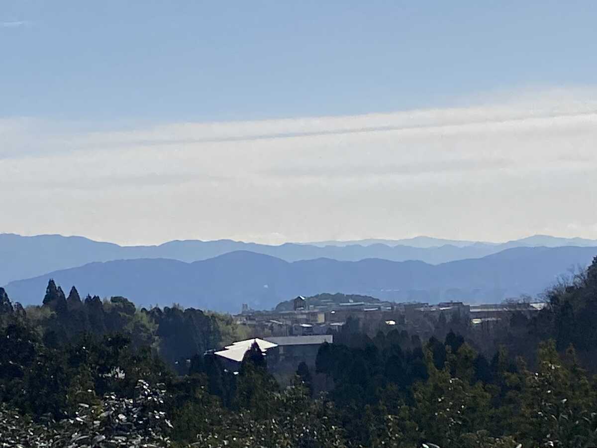光悦寺からの眺め