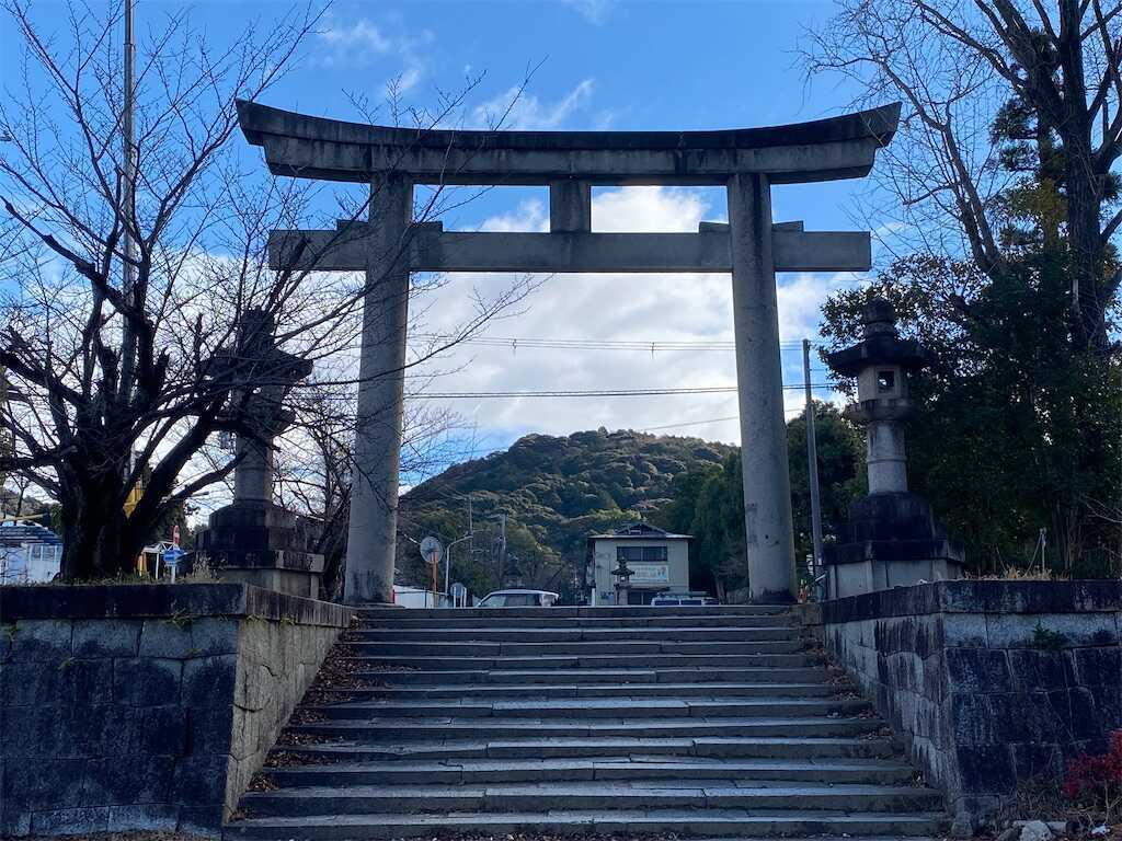 豊国廟一の鳥居