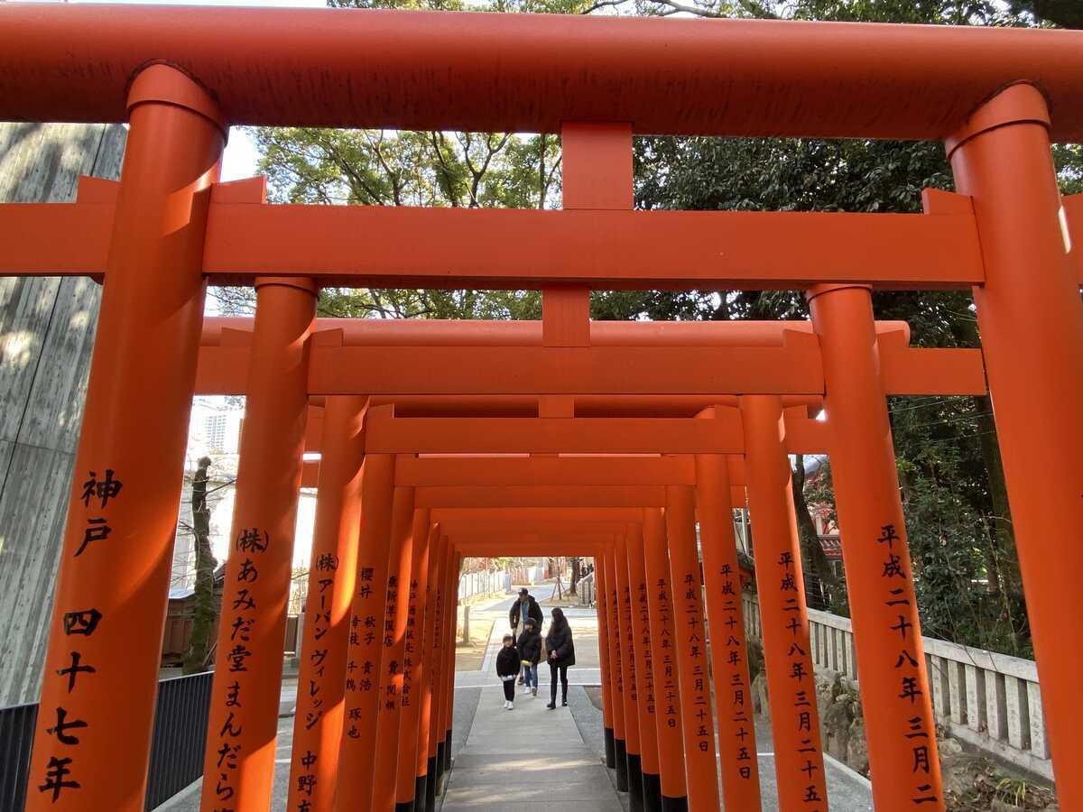 生田神社　生田稲荷大明神