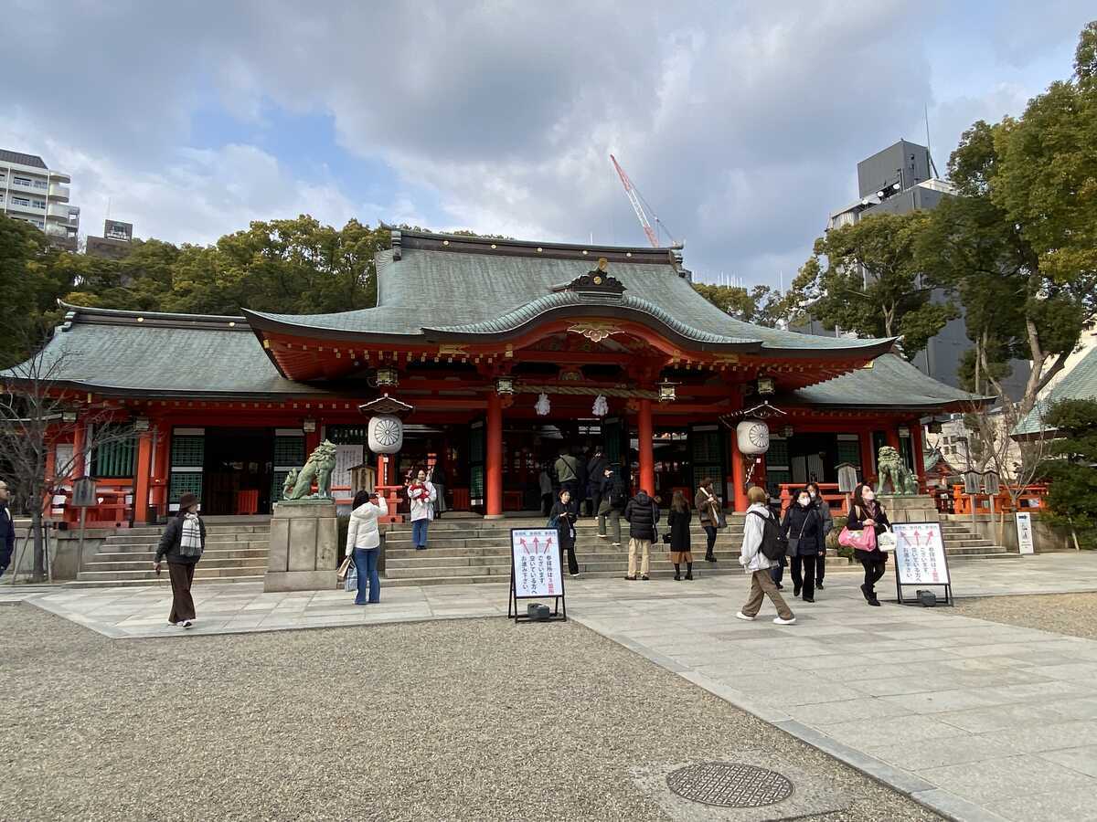 生田神社（神戸市）　本殿