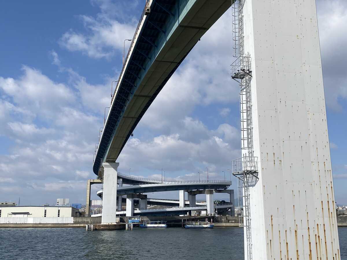 大阪市大正区　千本松大橋