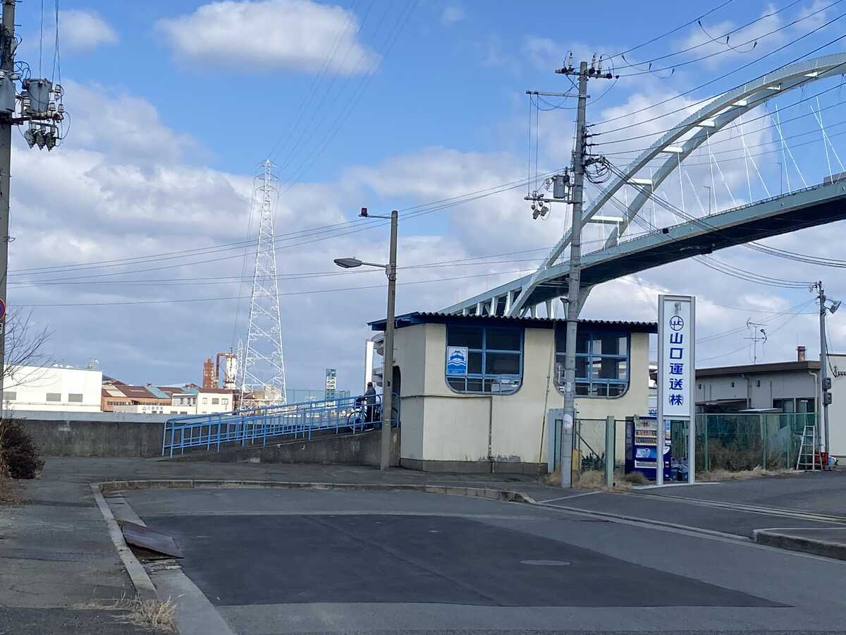 木津川渡船　住之江区平林渡船場