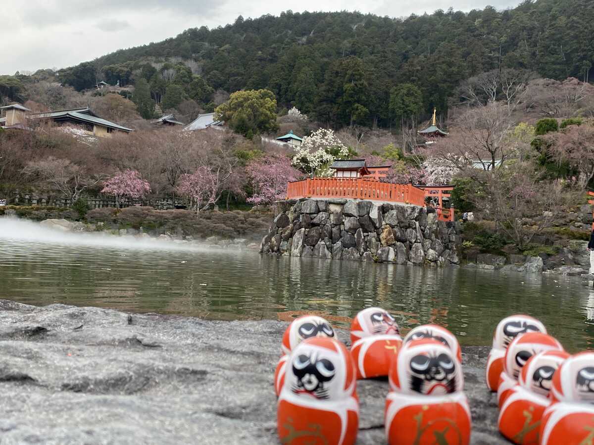 勝尾寺　勝ちダルマの寺