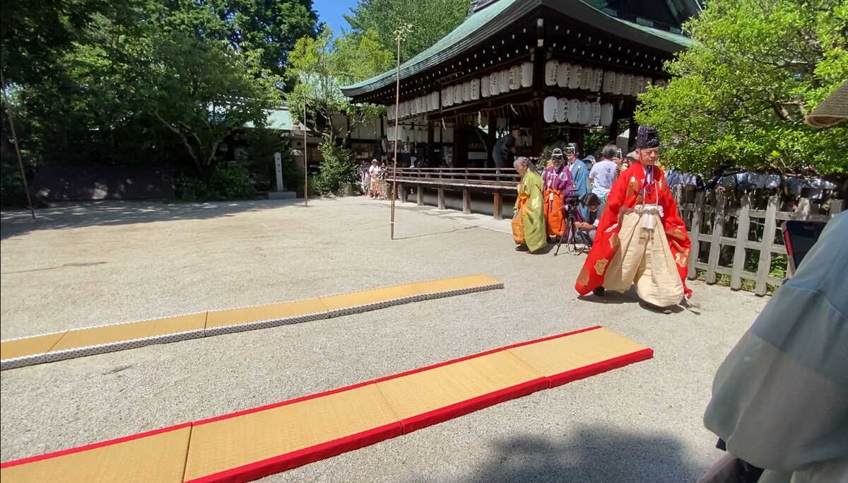 精大明神　白峯神宮　蹴鞠奉納