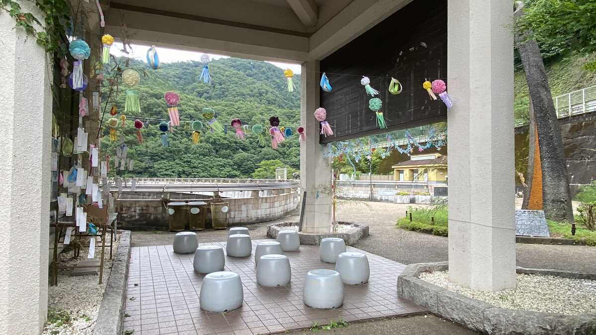 天ケ瀬ダム休憩所