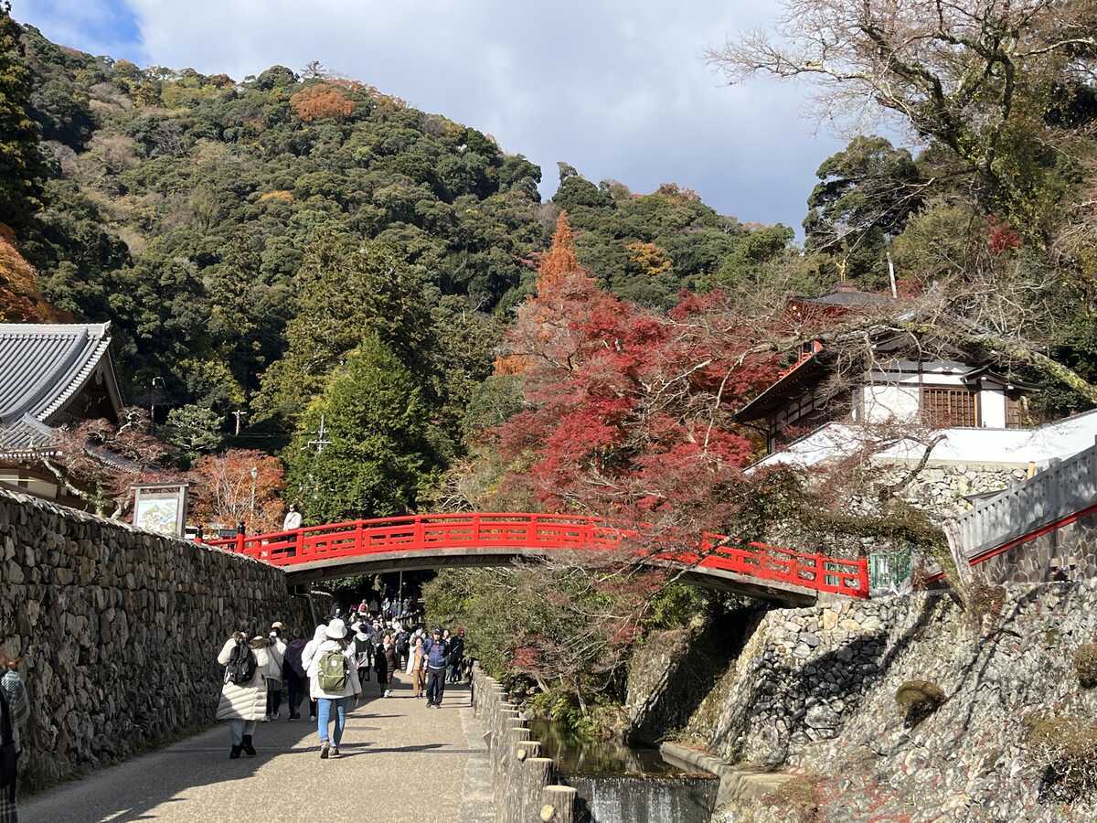 箕面　瀧安寺　瑞雲橋