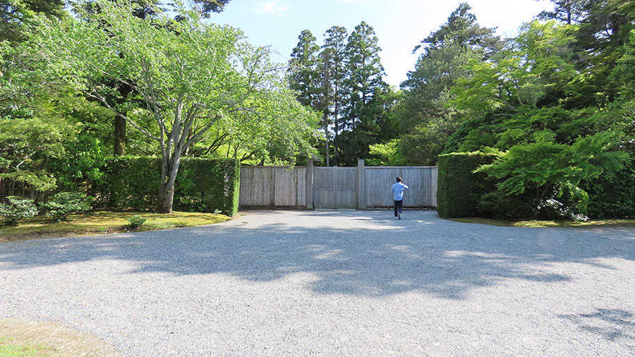 修学院離宮　中離宮門