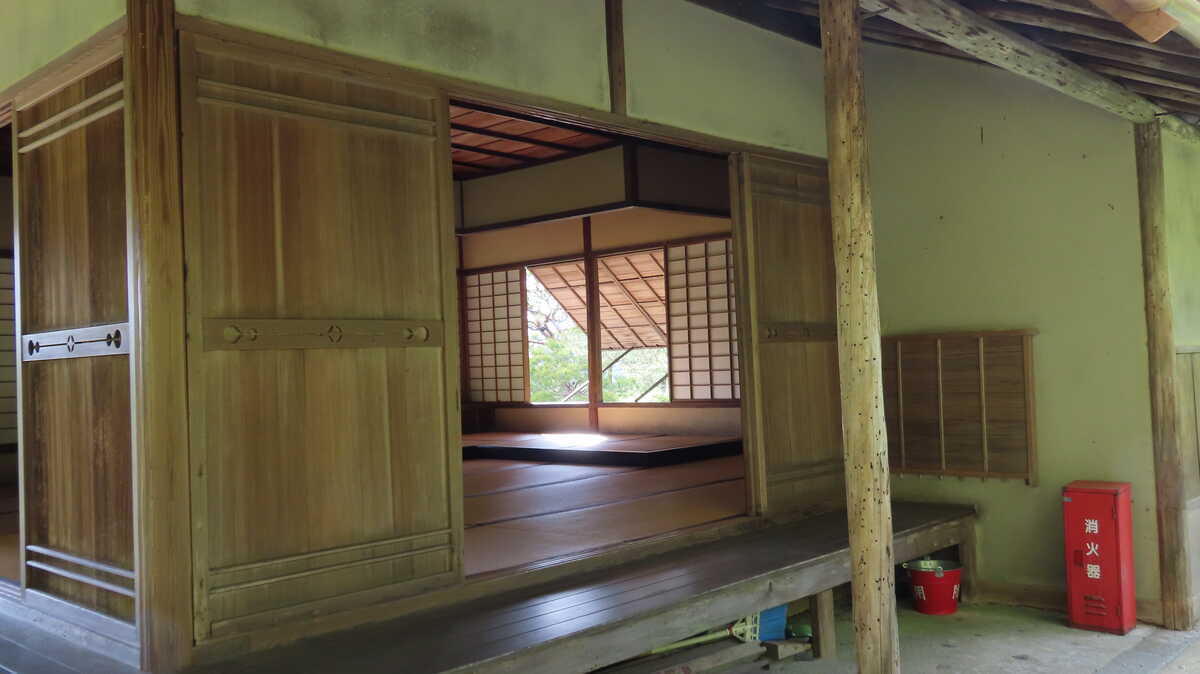 修学院離宮　上離宮　窮邃亭