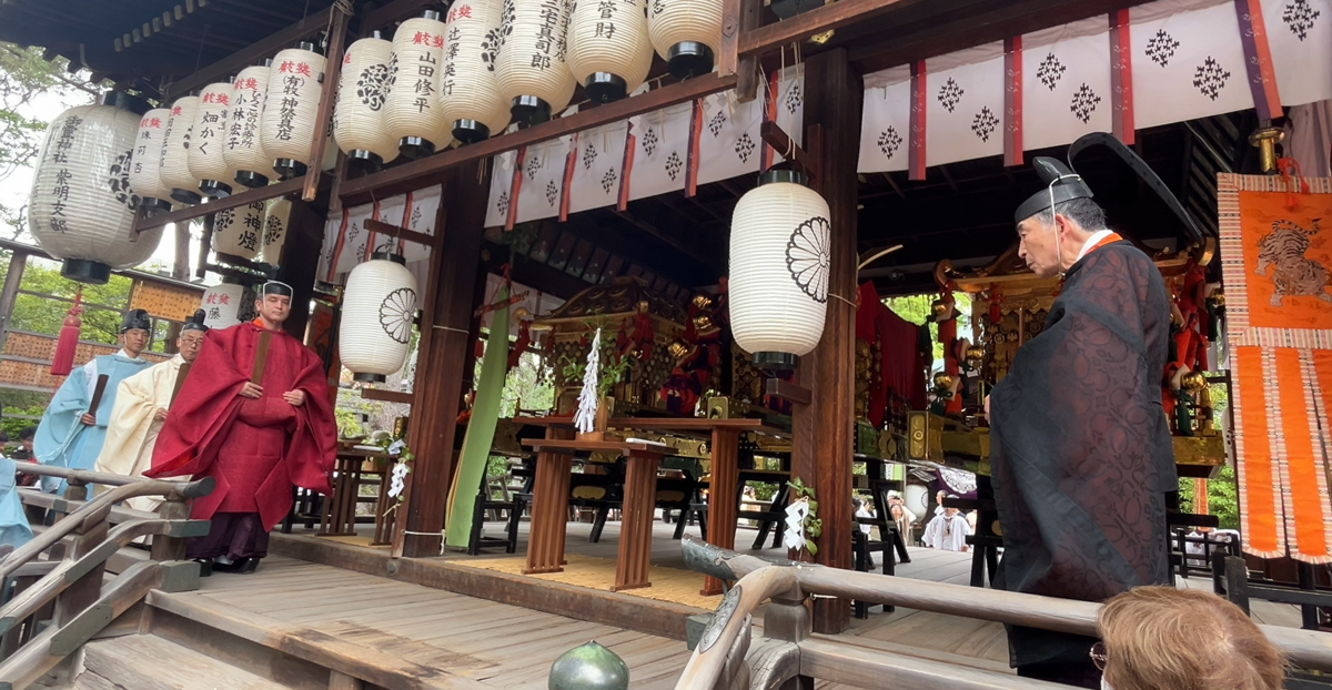 上御霊神社　御霊祭　神事