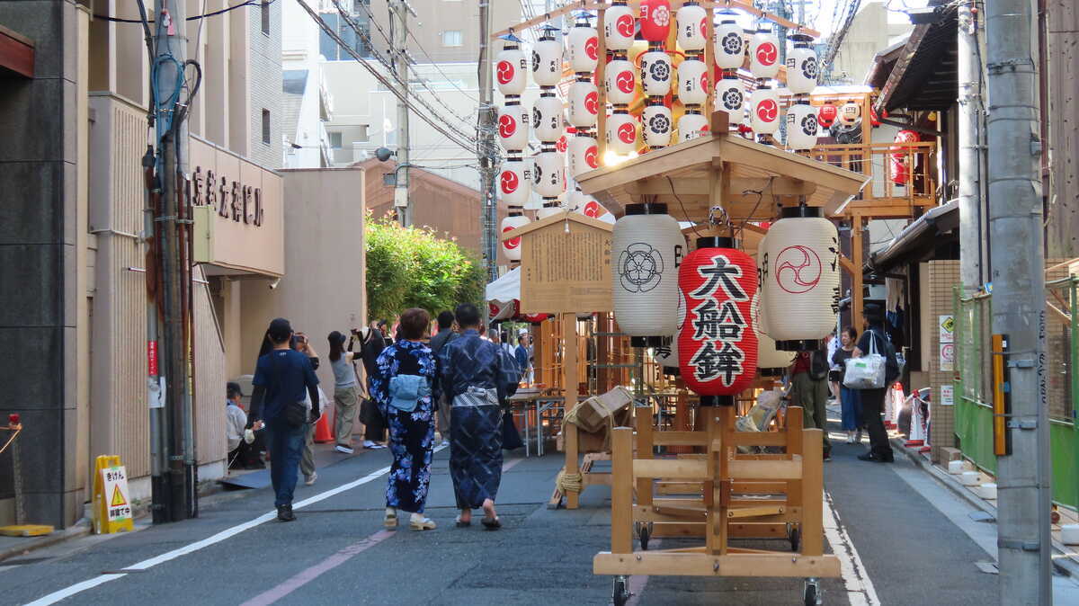 祇園祭　後祭　大船鉾