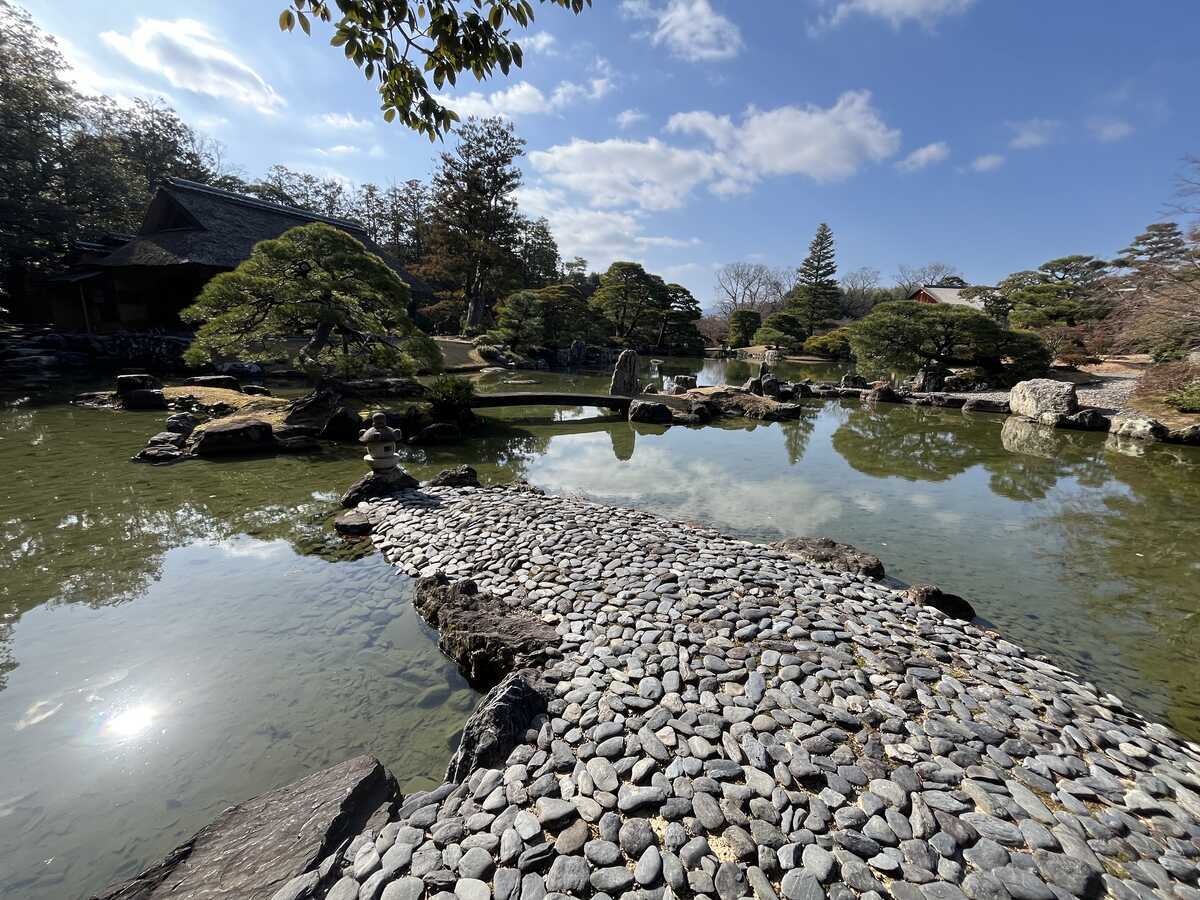 桂離宮　天橋立