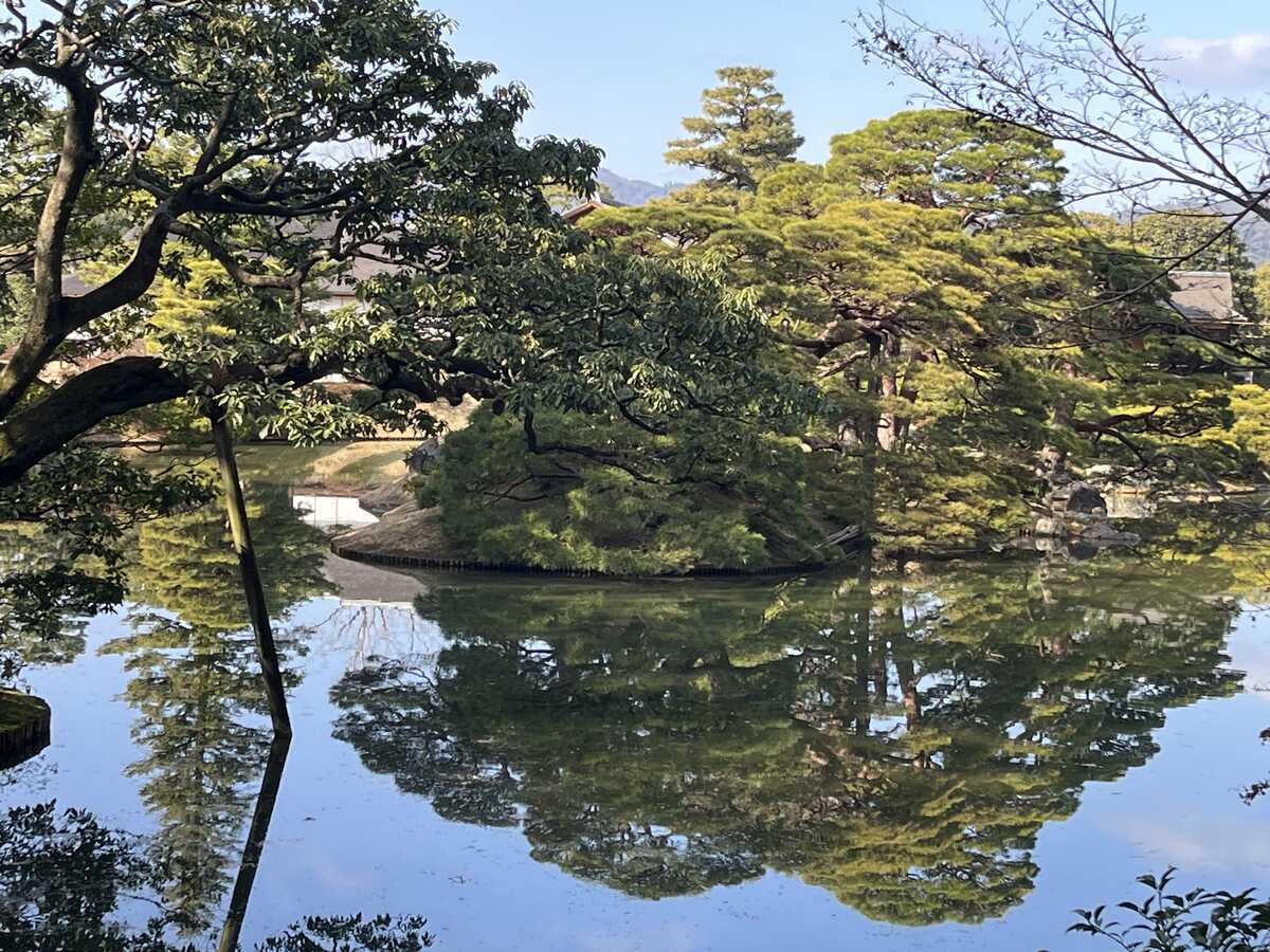 桂離宮　中島　松