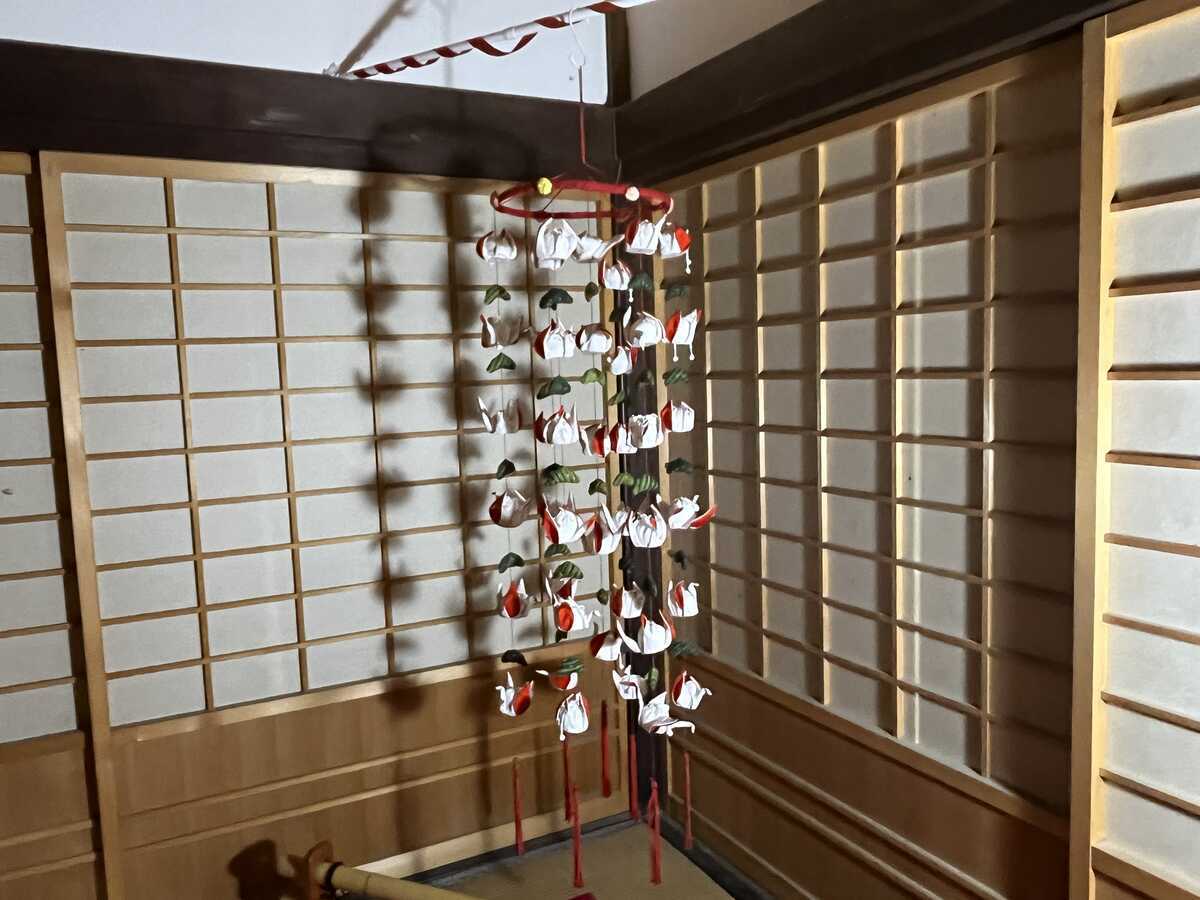 旧柏原藩陣屋　つるし雛展示