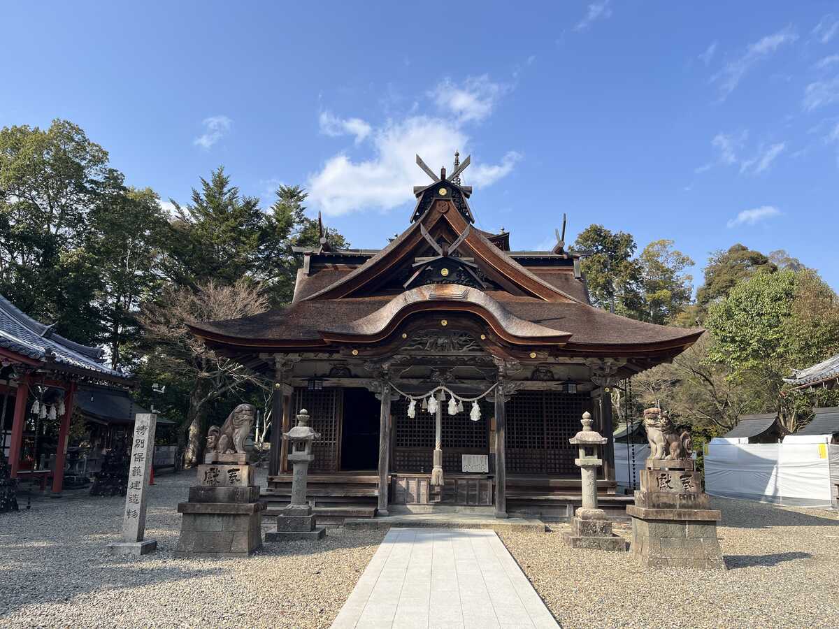 柏原八幡宮本殿