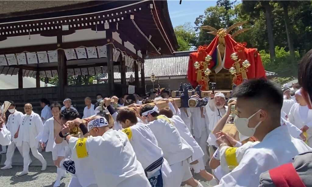 松尾祭　神幸祭　おいで