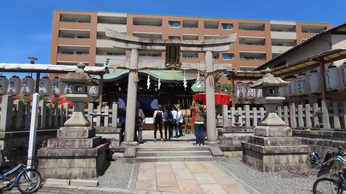 やすらい祭　玄武神社