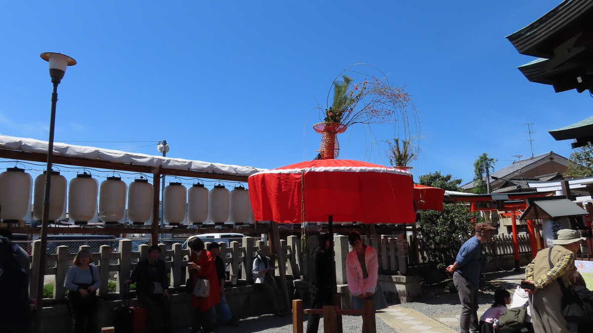 やすらい祭　玄武神社