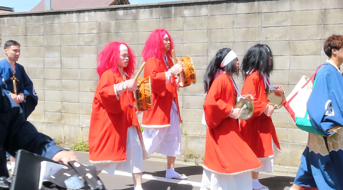 やすらい祭　玄武神社