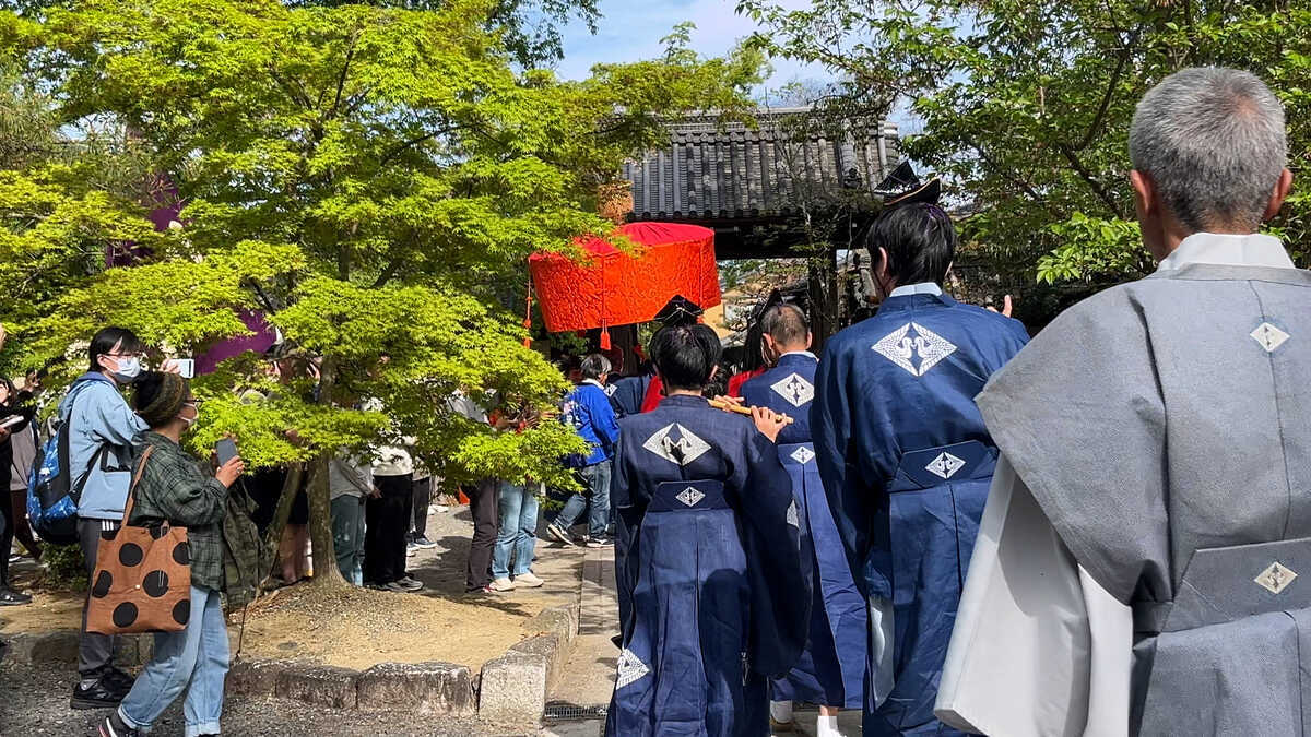 今宮やすらい祭　川上やすらい