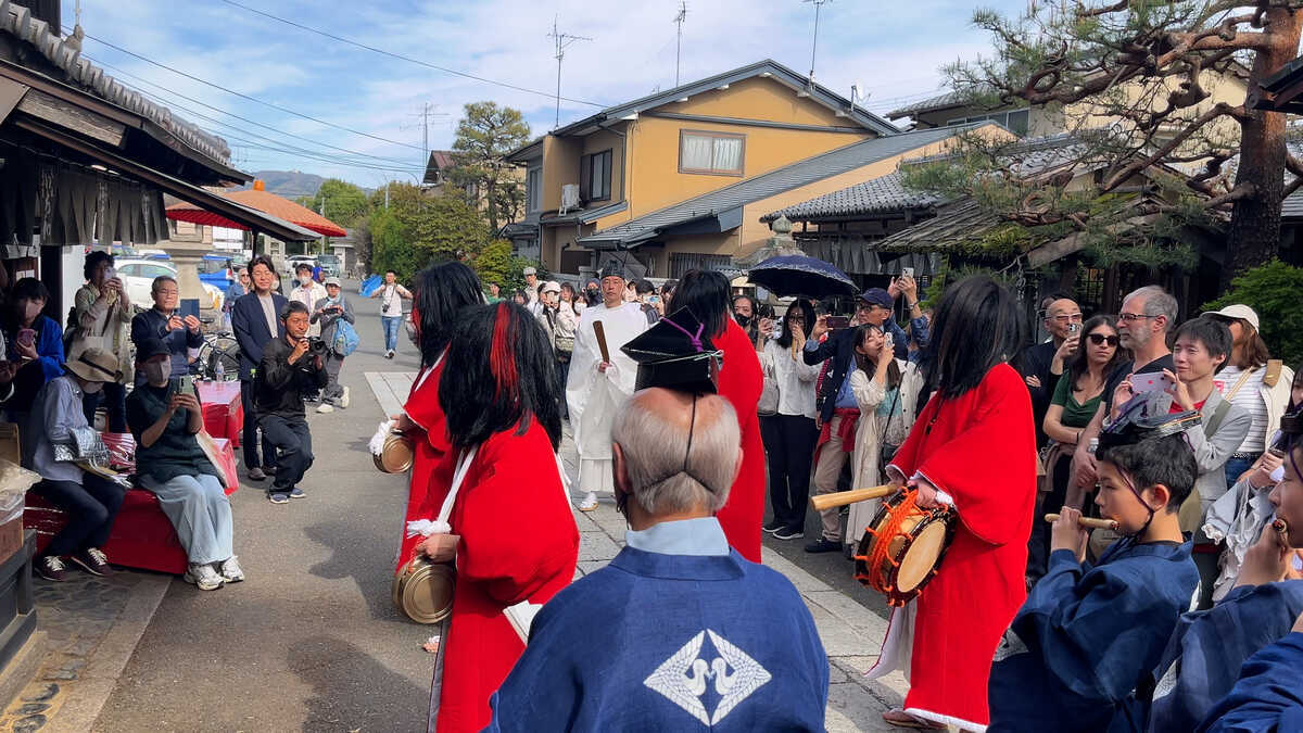 今宮やすらい祭　川上やすらい