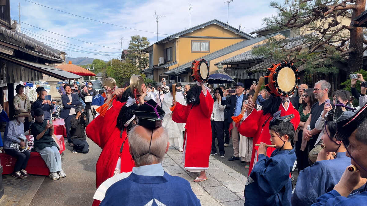 今宮やすらい祭　川上やすらい