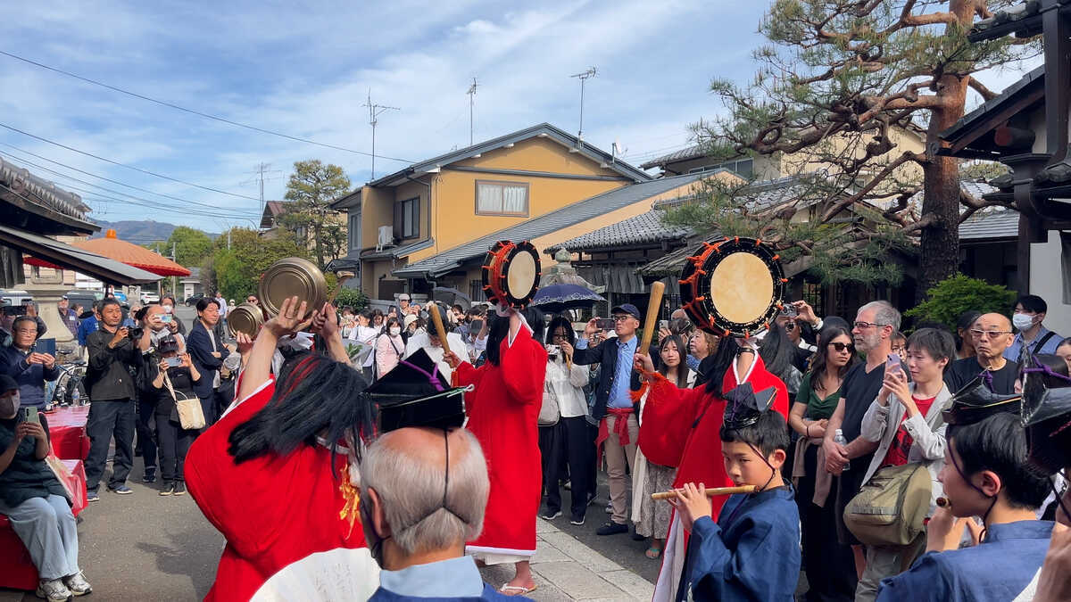 今宮やすらい祭　川上やすらい