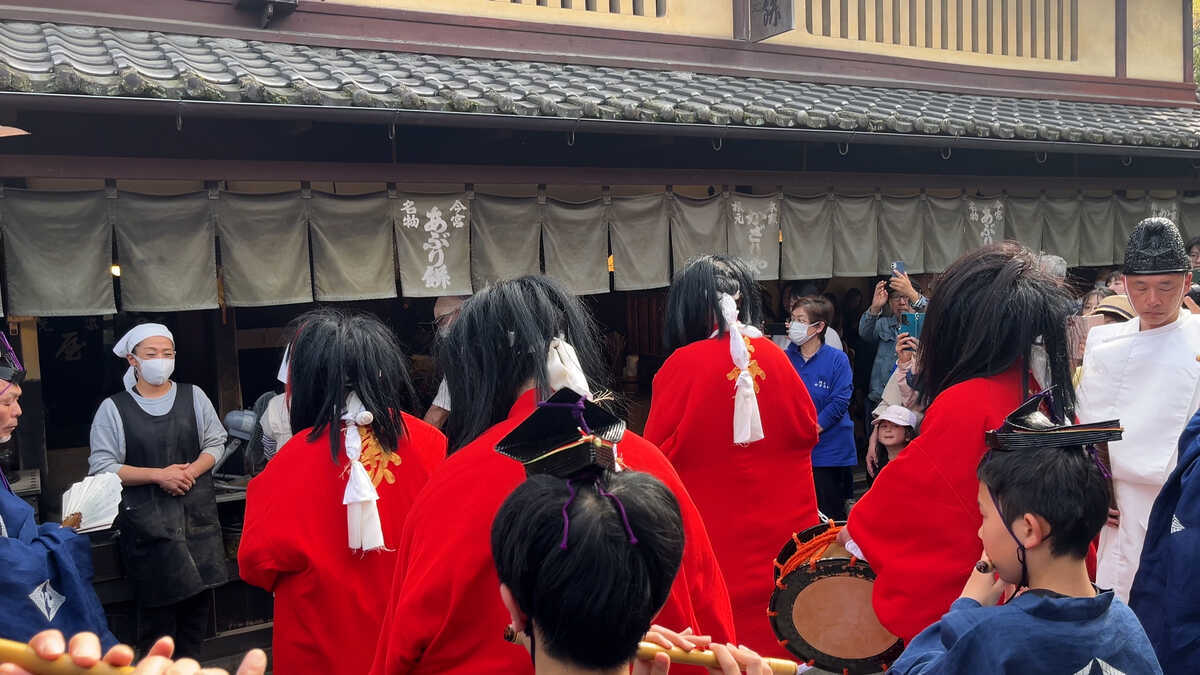 今宮やすらい祭　川上やすらい